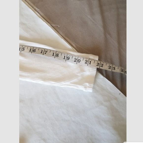 Old Navy Womens Blouse Size Medium Petite White Turtleneck Ribbed Sea Salt - Picture 10 of 13
